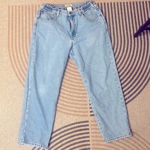 VINTAGE JEANS LL BEAN 34 waist/29 inseam
